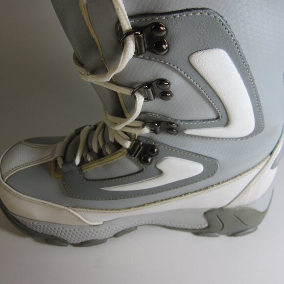 FXR Adrenaline X White / Gray Womens Boots Size: 7M - Picture 12 of 15